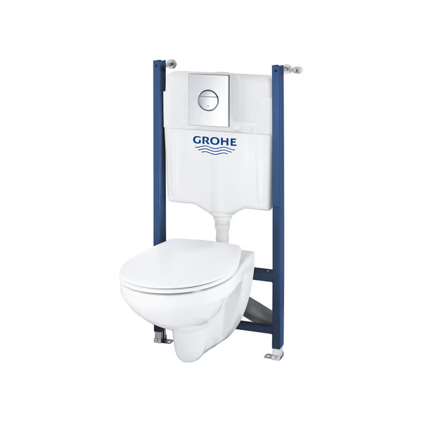 Pack wc suspendu abattant déclipsable et frein de chute