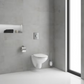 Pack wc suspendu abattant déclipsable et frein de chute
