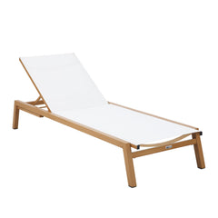 Bain de soleil aspect bois/crème