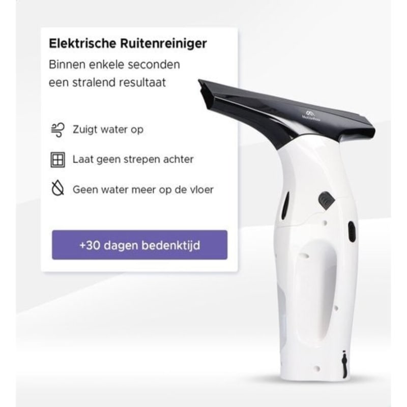 Lave vitre électrique aspirateur
