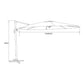Parasol déporté Ø 300cm Aspect bois/beige